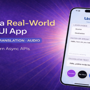 Build a Real-World SwiftUI App Using Speech, Translation, Audio, and Modern Async APIs